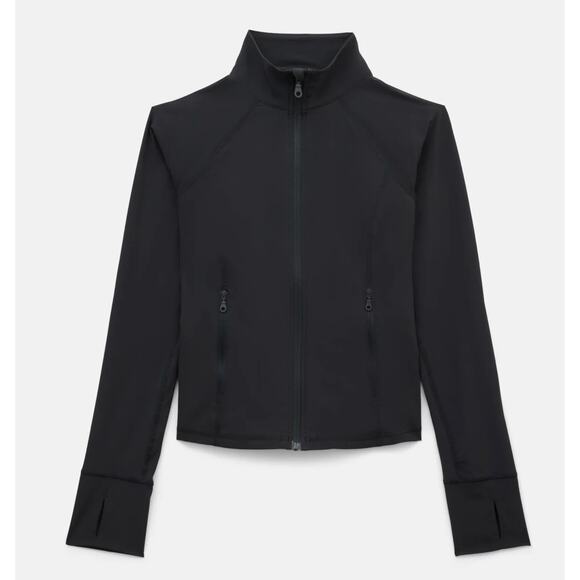 NWT Girlfriend Collective Black Estrella Fitted Jacket size XS - Picture 1 of 10